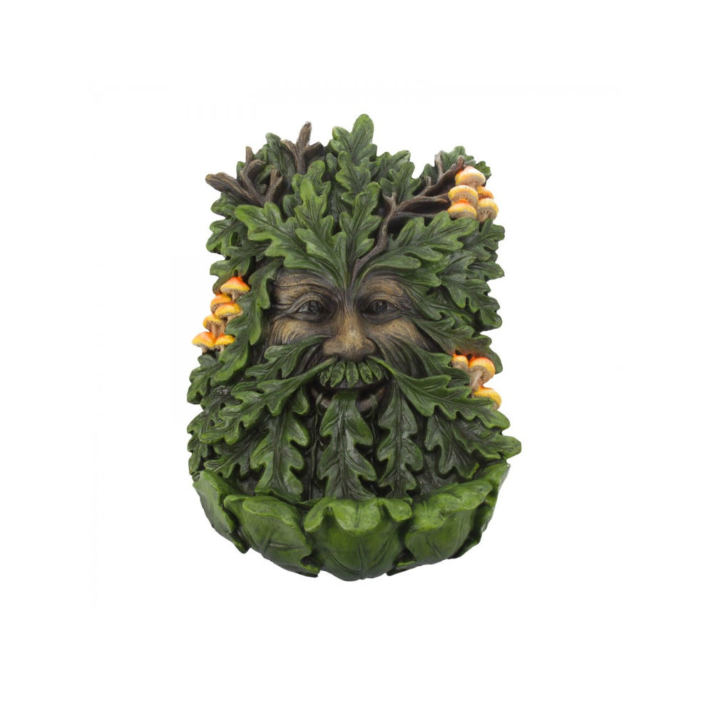 Nemesis Now - Elderwood Gartenfigur - Vogelfütterer - Grün